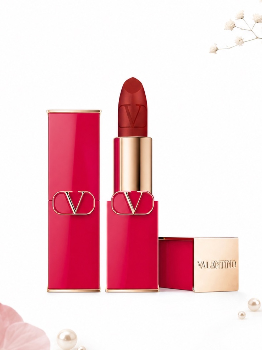 Valentino Matte Lipstick in shade 111A - Undressed Velvet